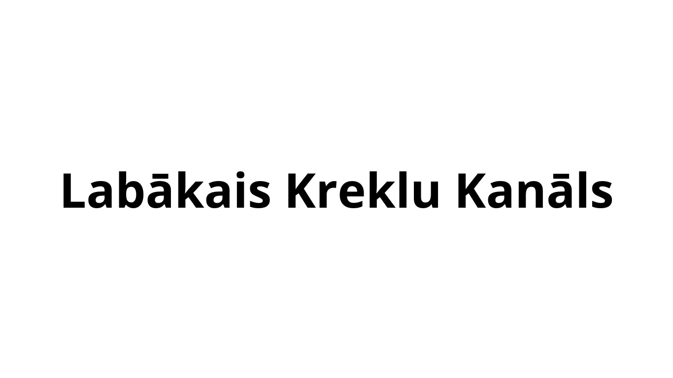 Labakais Kreklu Kanals